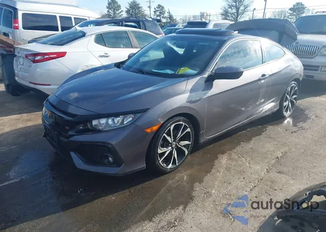 2017 Honda Civic Si из США, поврежденный, VIN 2HGFC3A58HH753443